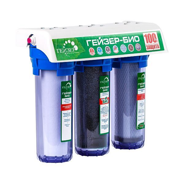 Система очистки воды Гейзер БИО 312 для мягкой воды с минерализатором