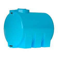 Бак для воды ATH1000 (синий) горизонтальный