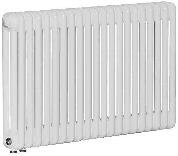 Радиатор стальной Rifar Tubog  3057 14 секций цвет  Белый с боковым подключением В-56,5см. Ш-64,4см
