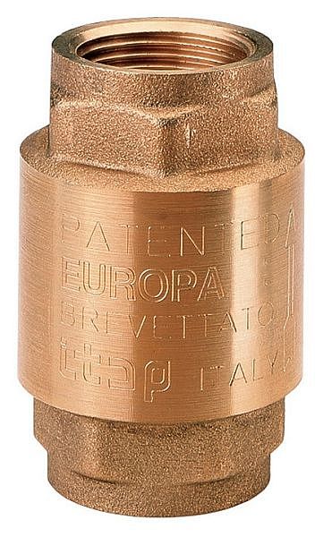 Клапан обратный вертикальный 1 1/2"  Itap Europa железное седло